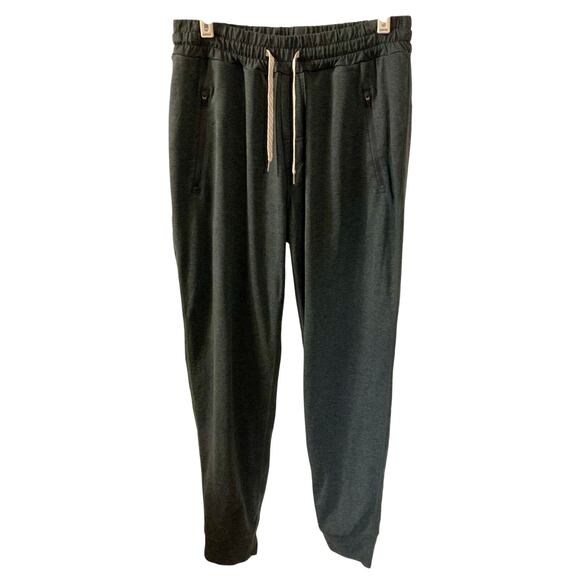 BEST SELLER Vuori Men’s Ponto Performance Pant DreamKnit Sz M Charcoal Heather - Picture 3 of 15